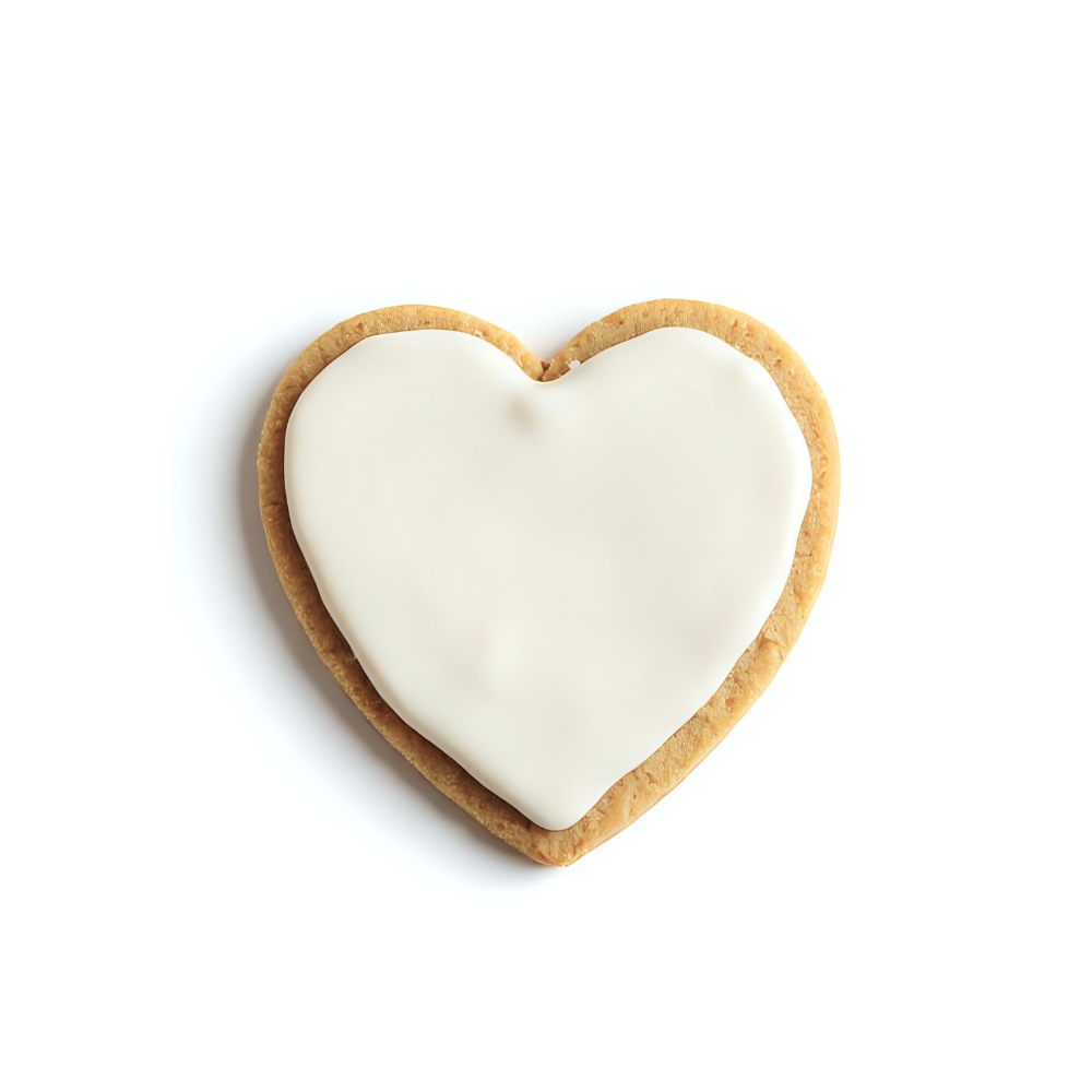 3" Heart Logo Sugar Cookie