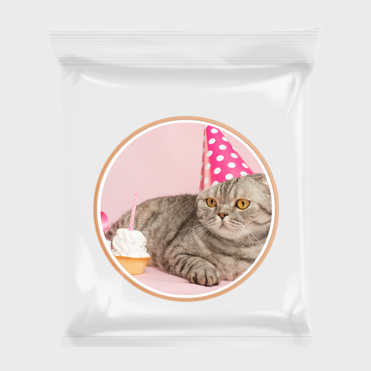 3" Round Logo Sugar Cookie